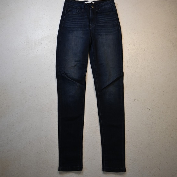 KanCan Denim - KanCan 26 High Rise Skinny Rinse Stretch Denim Womens Jeans
